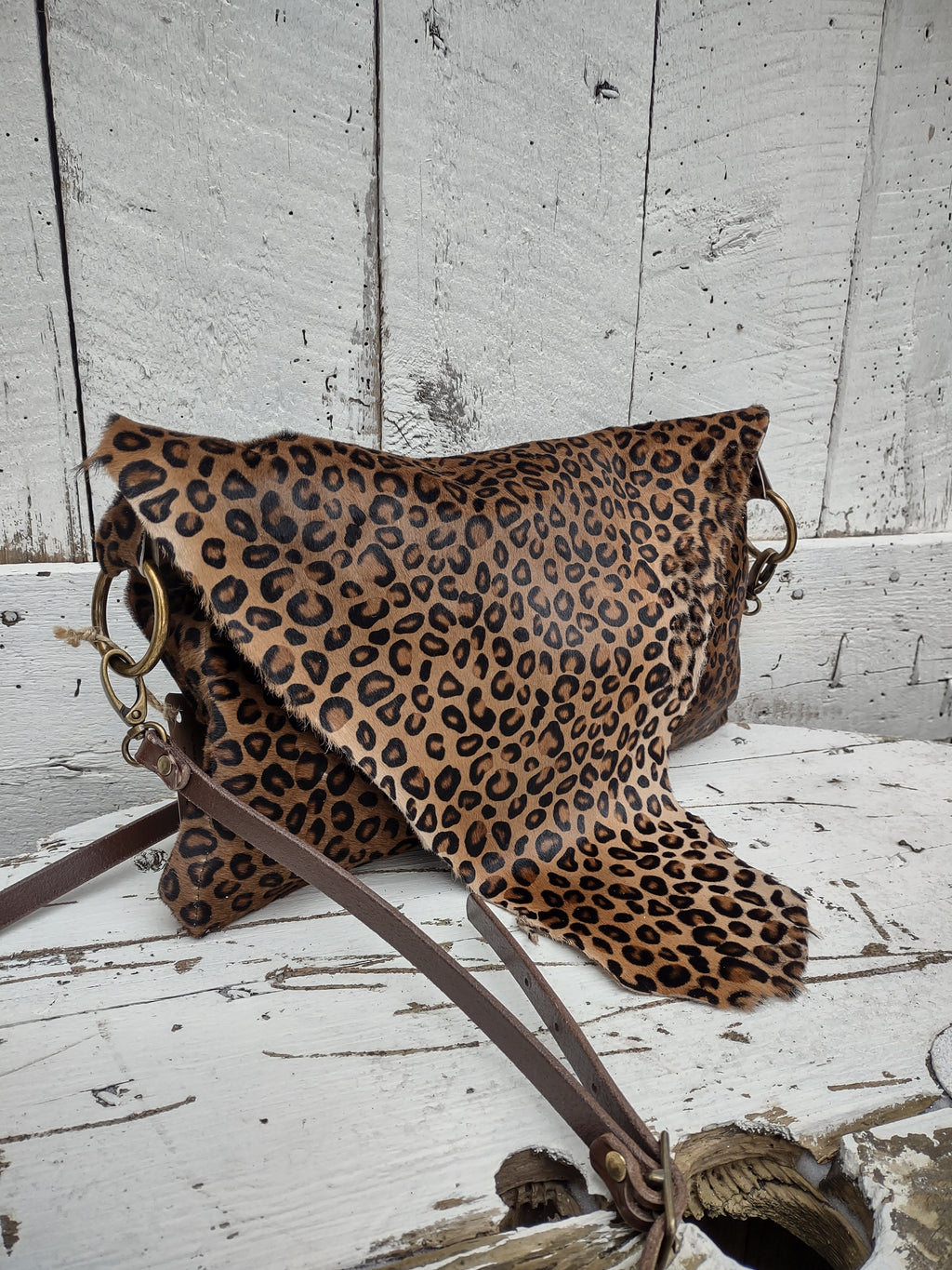 Meduum Cowhide Cheetah Print
